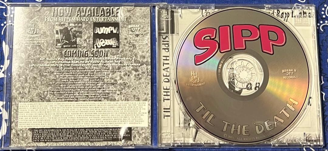 SIPP g-rap g-funk g-luv grap ノーバーコード 激レア