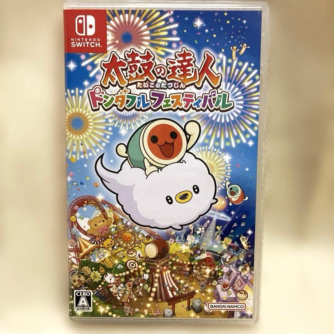 【Switch】 太鼓の達人 ドンダフルフェスティバル ＋ フィットバチ セット