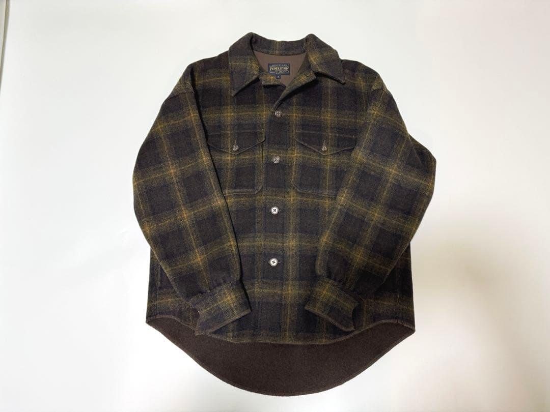 PENDLETON 別注ダブルクロスチェックCPOジャケット　野尻美穂