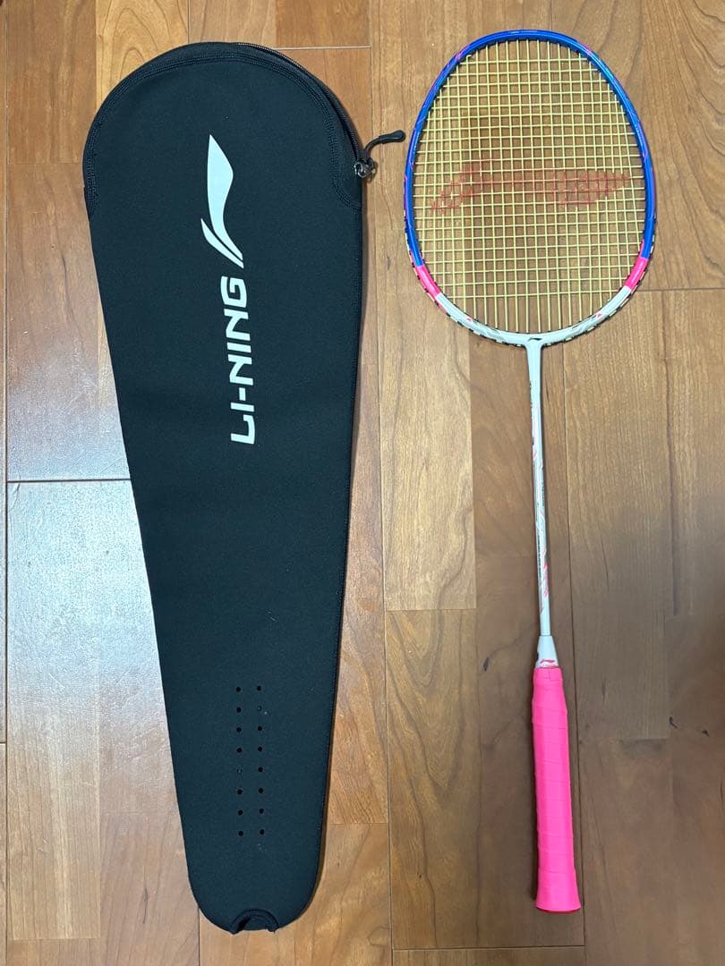 【美品】LI-NING (リーニン)バドミントンラケット テックトニック 7I