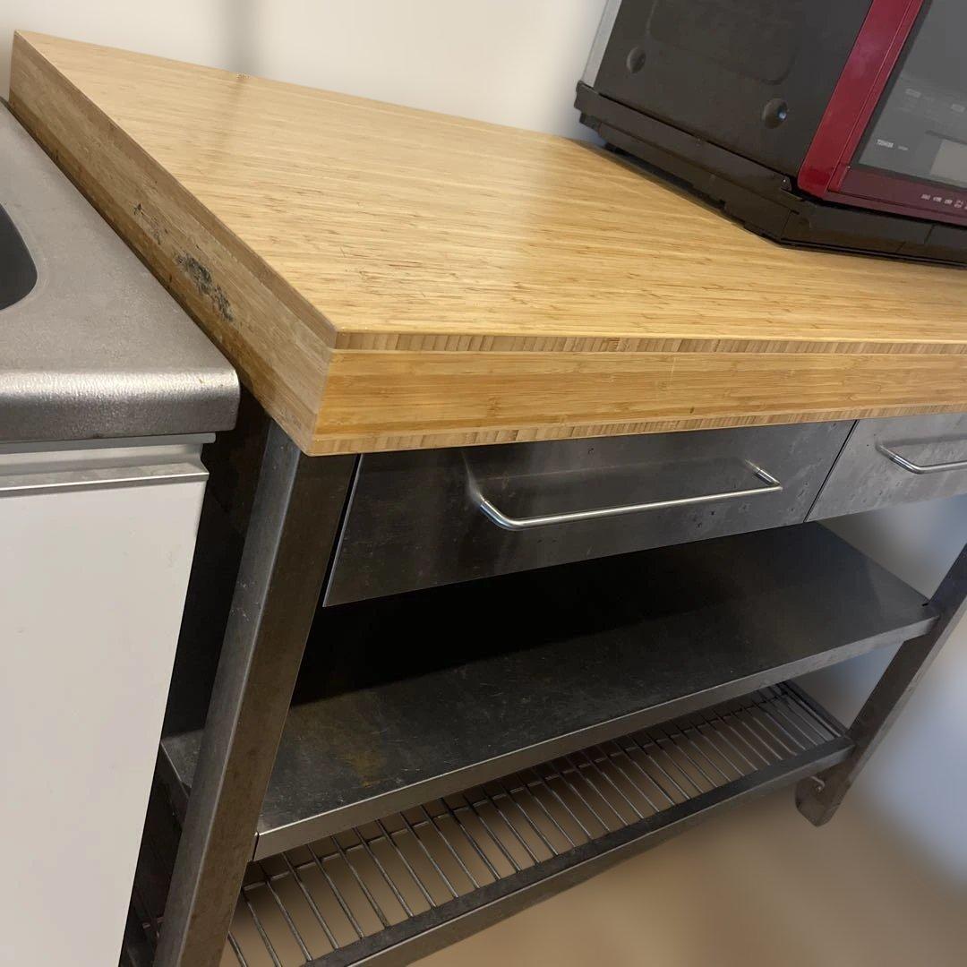 IKEA リムフォルムサ　作業台　アイランド