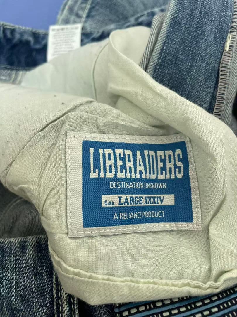 パンツ Liberaiders TRIBAL DENIM SARROUEL PANTS