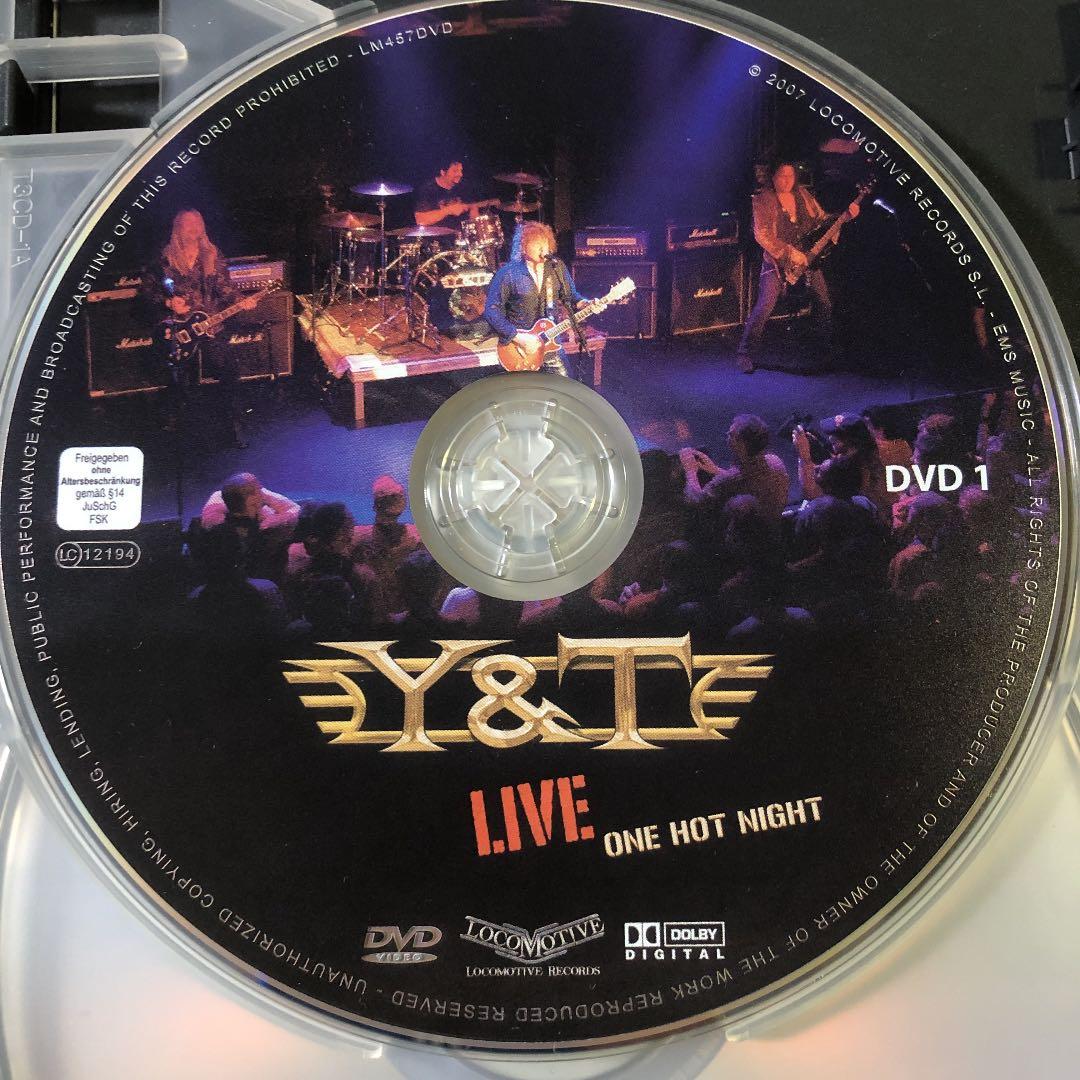 2DVD＋CD！Y&T / One Hot Night/ 2007年