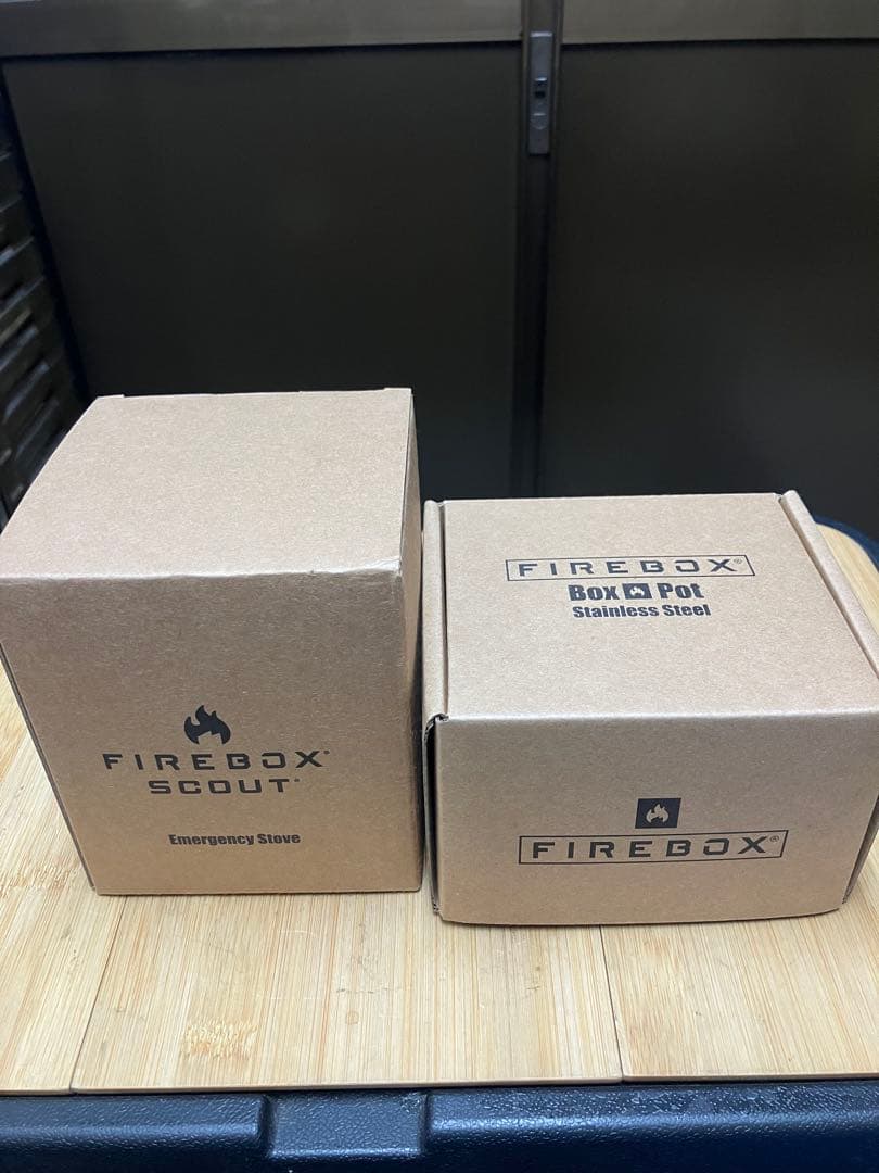 FIREBOX SCOUT 焚き火台スカウト&ボックスポットセット 新品未使用