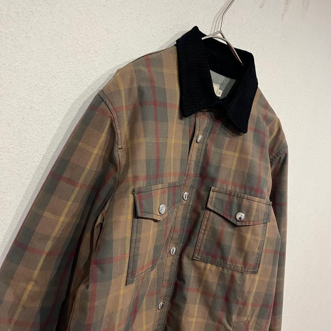 Maison Kitsune チェック柄 ハンティングジャケット