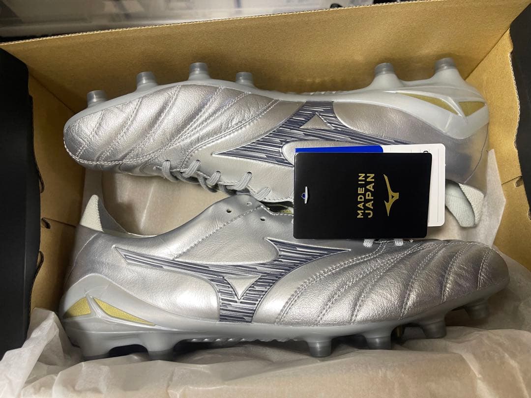Mizuno モレリアネオ NEO 4 JAPAN ギャラクシーシルバー×ネイビ