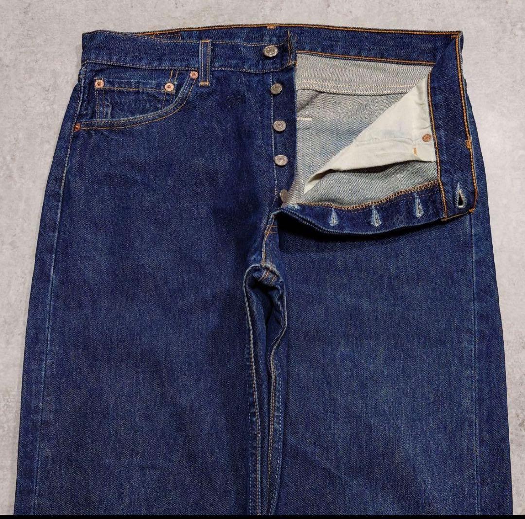 00s Levi's リーバイス 501 USA製 濃紺 W34 ヴィンテージ