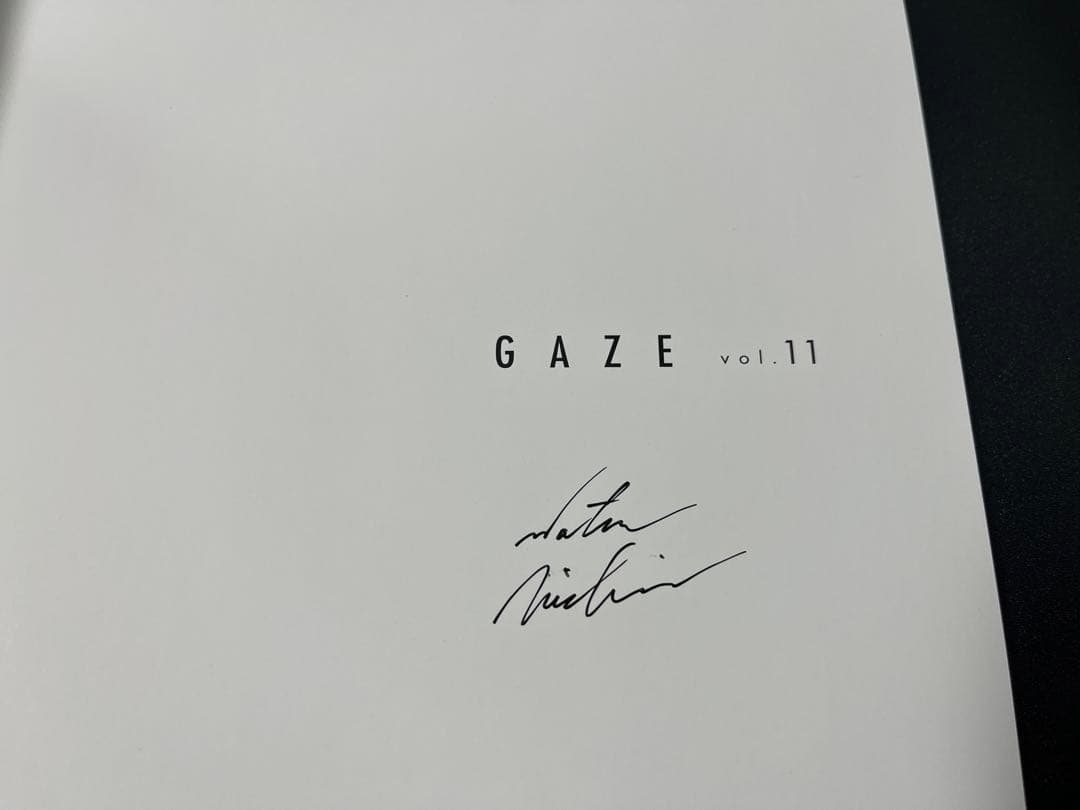西田航　写真集GAZE 1〜13 サイン付きあり