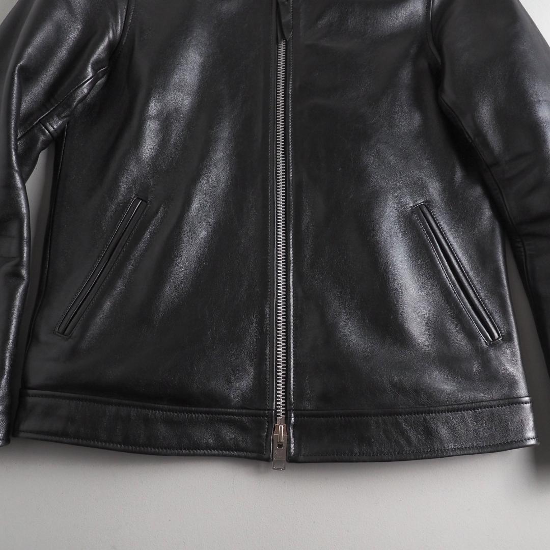 Schott　Lサイズ　ラムレザー　シングルライダースジャケット　美品