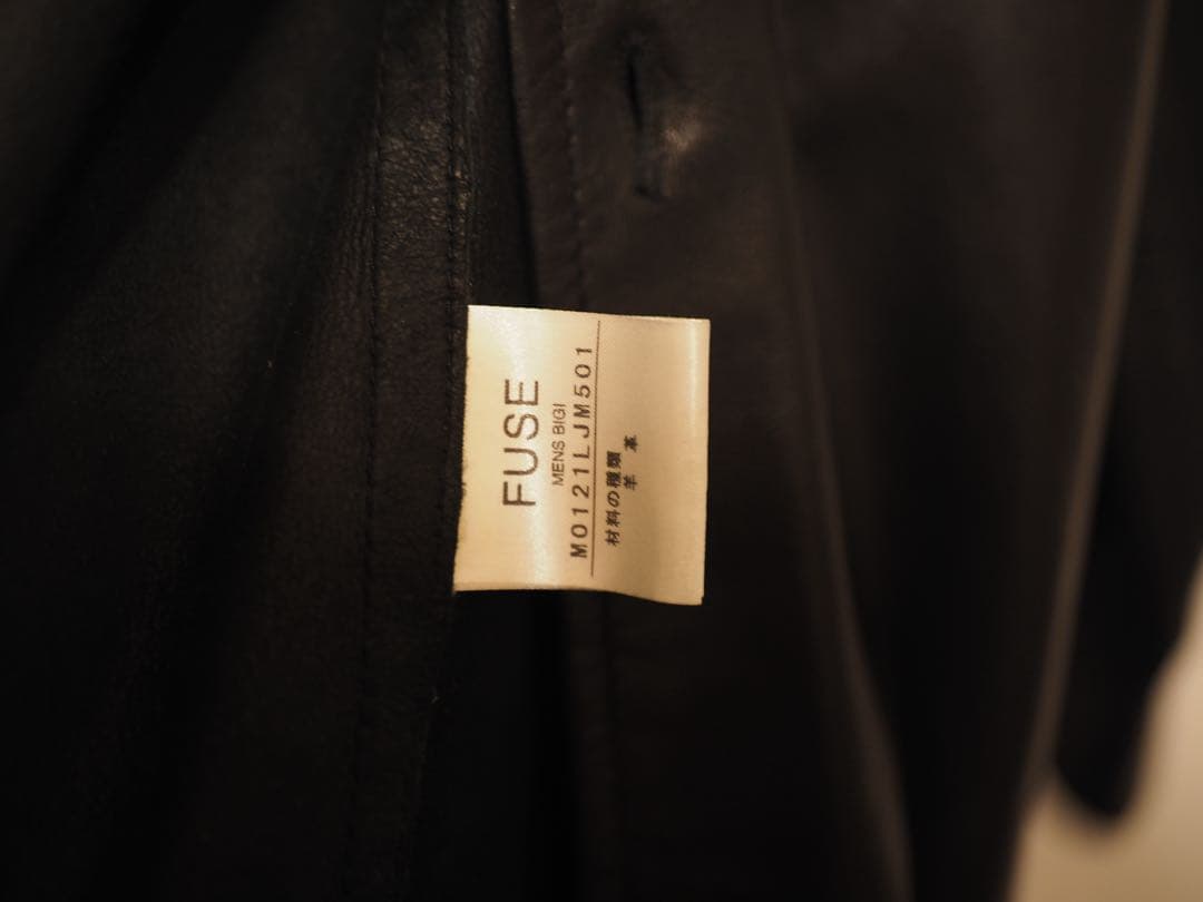 FUSE men’s bigi 羊革ジャケット
