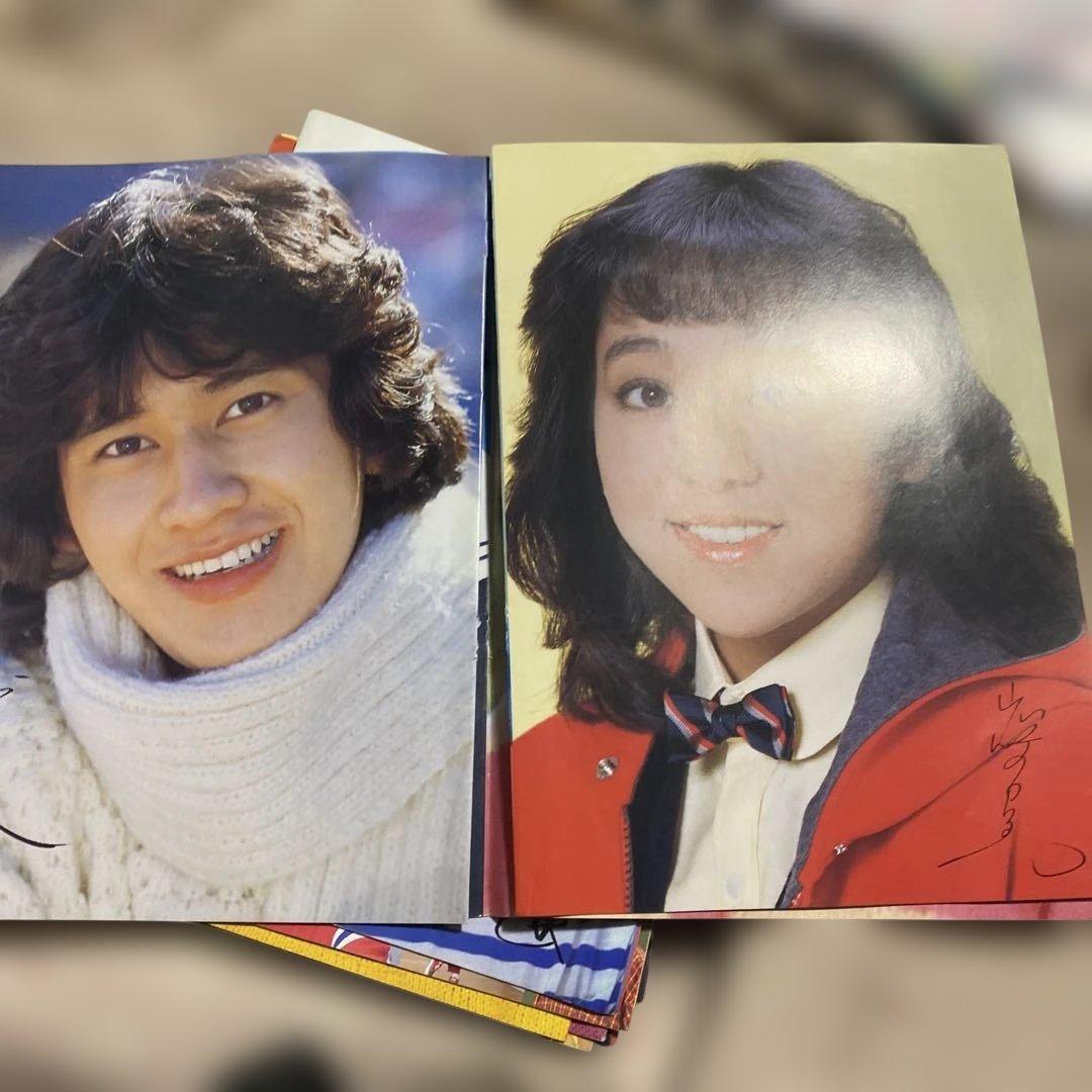 昭和アイドル雑誌切り抜きまとめてカラー 約160枚