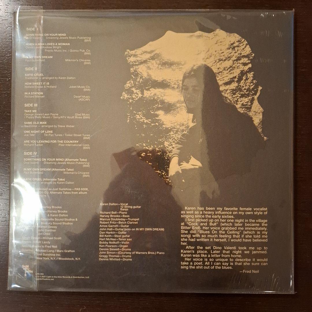 Karen Dalton In My Own Time 50周年記念新品