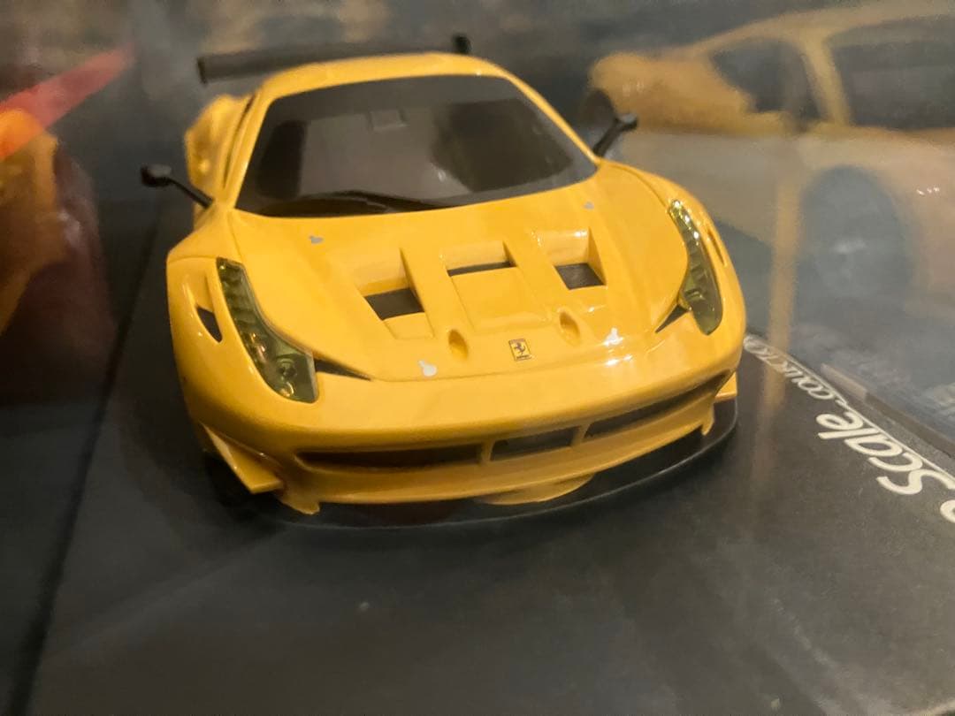 ミニッツ　オートスケール　フェラーリ　458 イタリア　GT2 イエロー