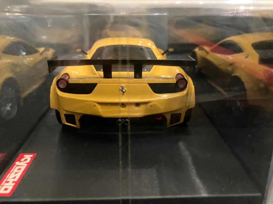 ミニッツ　オートスケール　フェラーリ　458 イタリア　GT2 イエロー