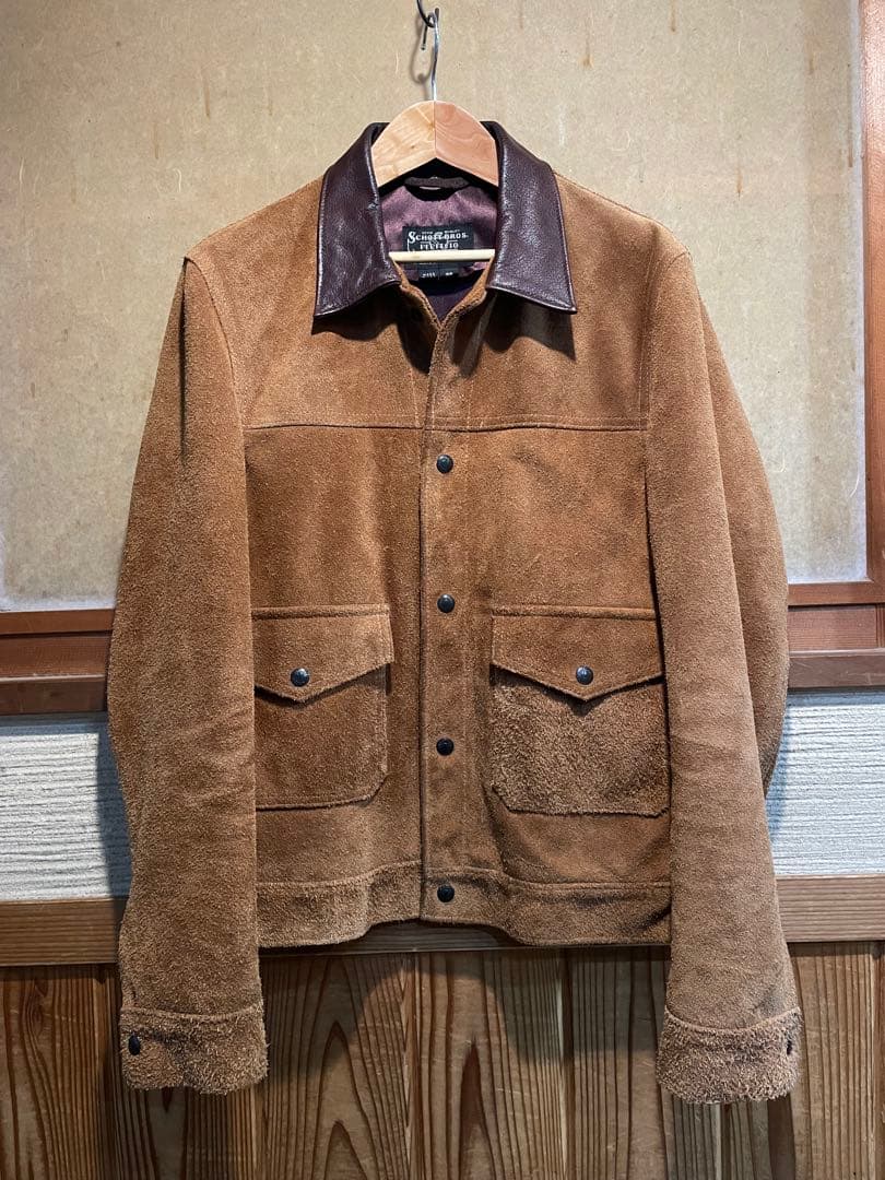 Schott レザージャケット 38 スエード