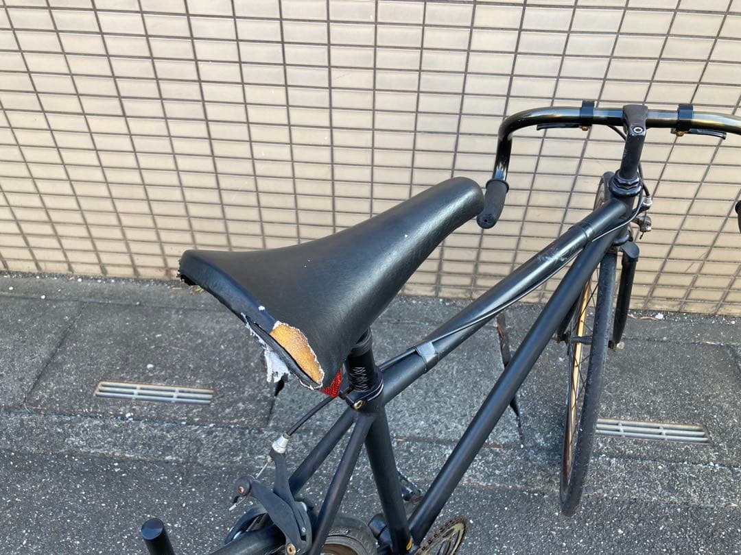 人気 FUJI FEATHER フジ フェザー サイズ49cm クロモリフレーム