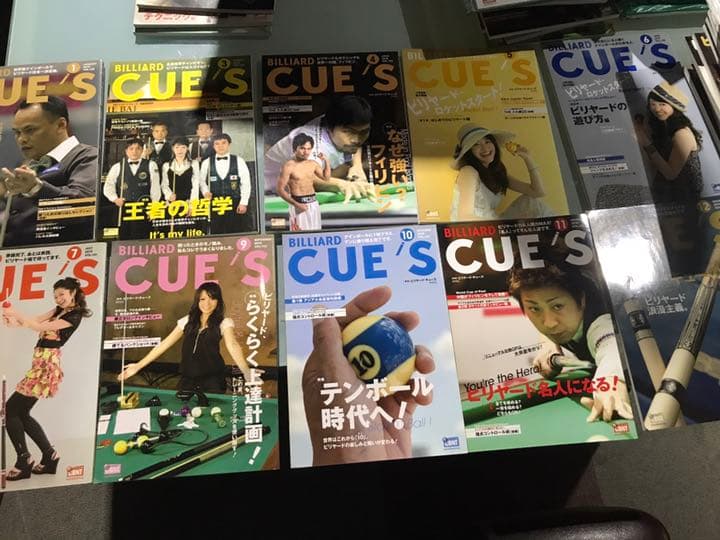 【新品】ビリヤード CUE's 2010年 セット