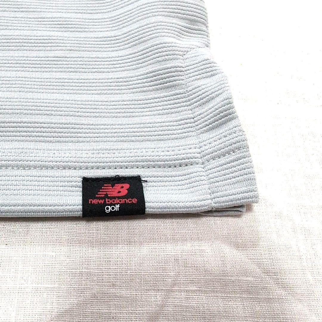 美品　new balance ゴルフウェアセット 紫×グレー　サイズ1