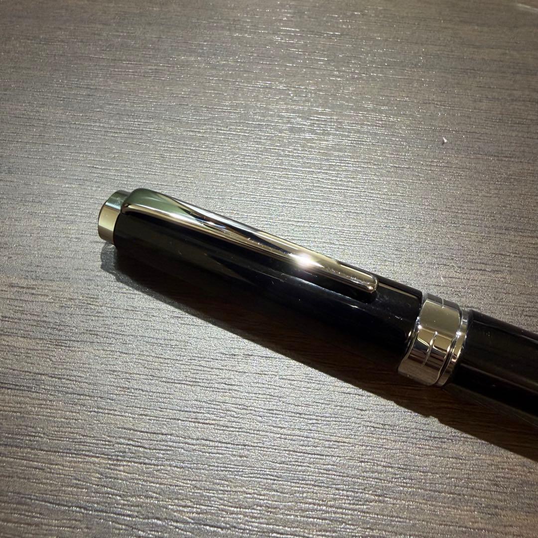ツイスビー TWSBI CLASSIC 万年筆 黒 F ケース付き キレイ