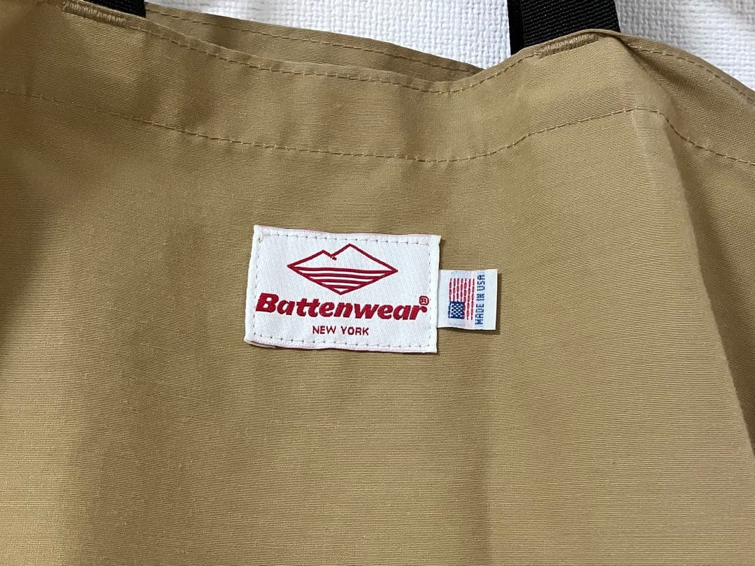 Battenwear ベージュ トートバッグ パッカブル　バテンウェア　USA製