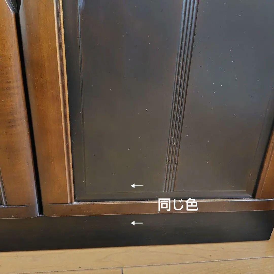 木製ディスプレイキャビネット　食器棚　木製品　大容量