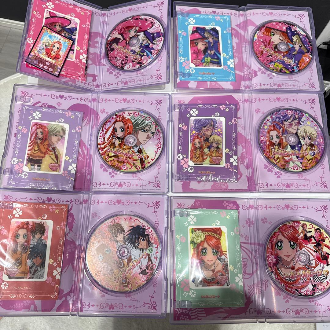 【入手困難】シュガシュガルーン DVD まとめ売り　全てカード付き