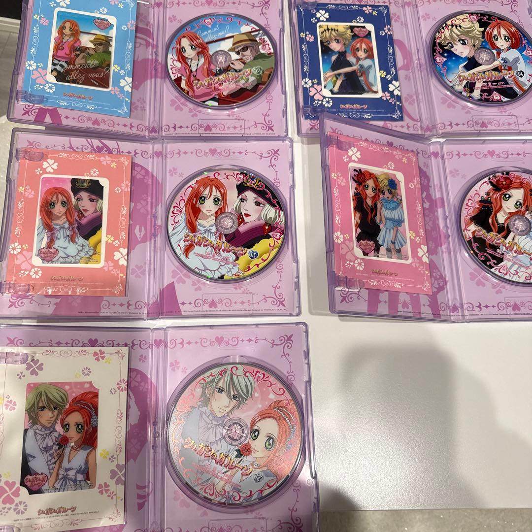 【入手困難】シュガシュガルーン DVD まとめ売り　全てカード付き