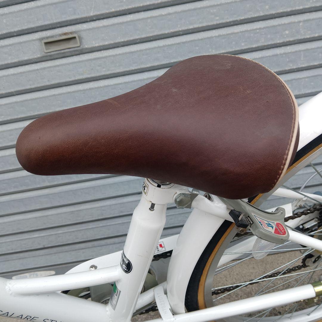 【引取限定】24インチ自転車(カゴ付き、6段変速)　新潟県