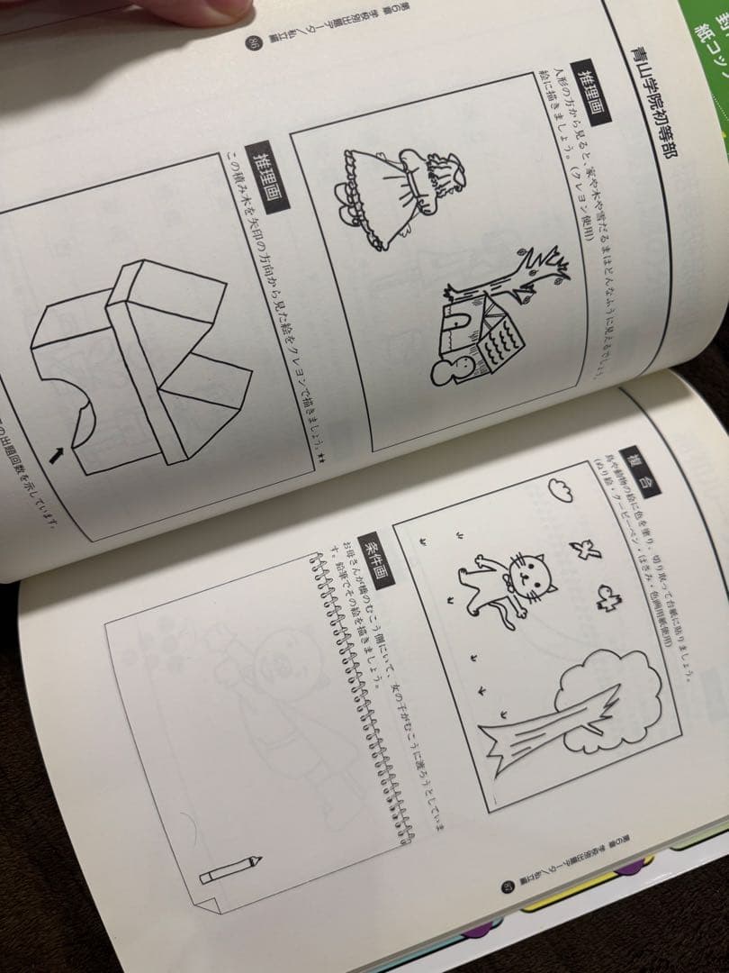 小学校受験で合格するための制作 : カラー写真+動画　他3冊セット