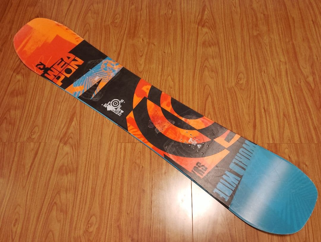 ★K2 WEAPON WORLD WIDE 151cm スノーボード 板のみ★