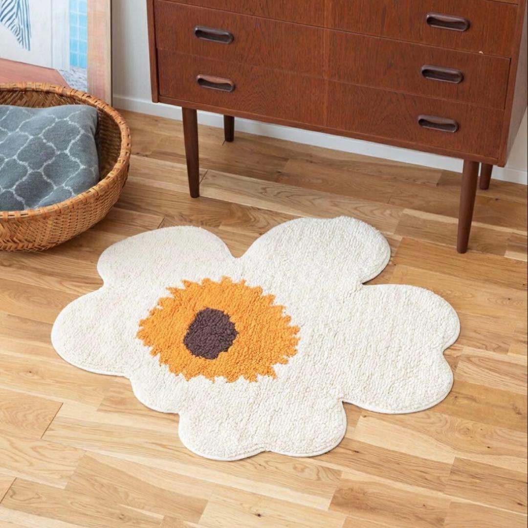 マリメッコ marimekko ウニッコ unikko バスマット 玄関マット