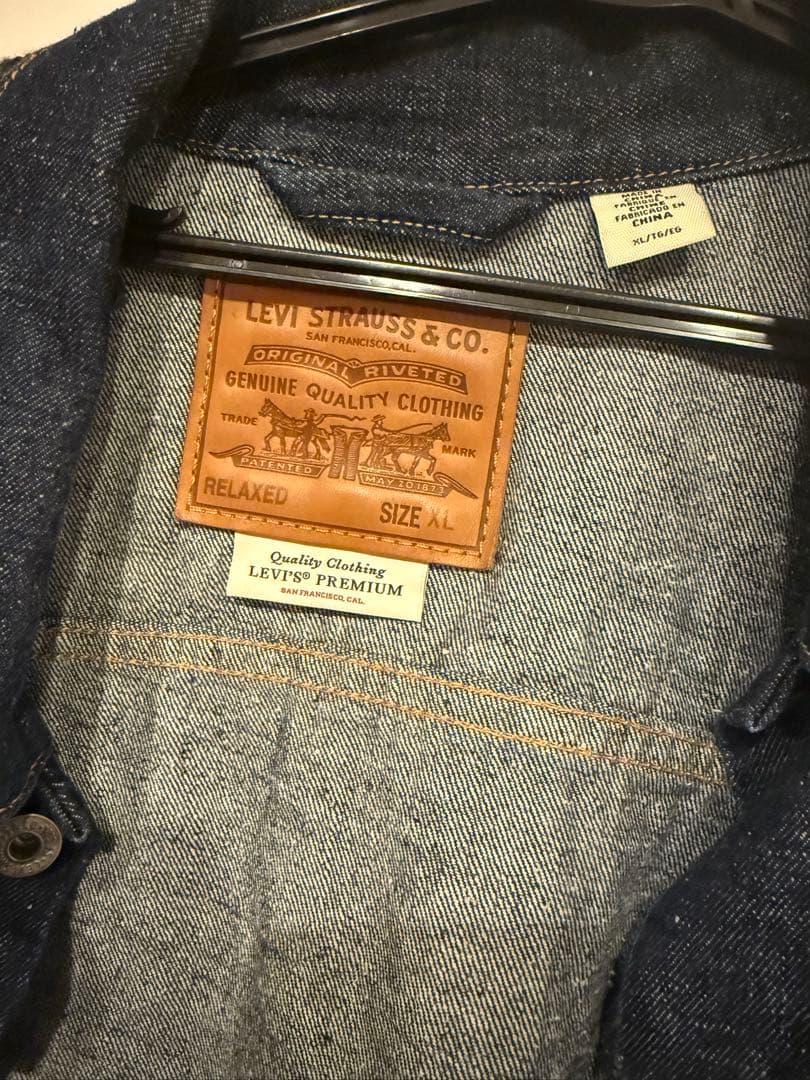 Levi's/リーバイス TYPE I オーバーサイズ　ダークインディゴ