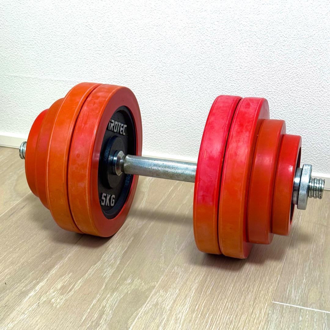 iROTEC 可変式ラバーダンベルセット 30kg
