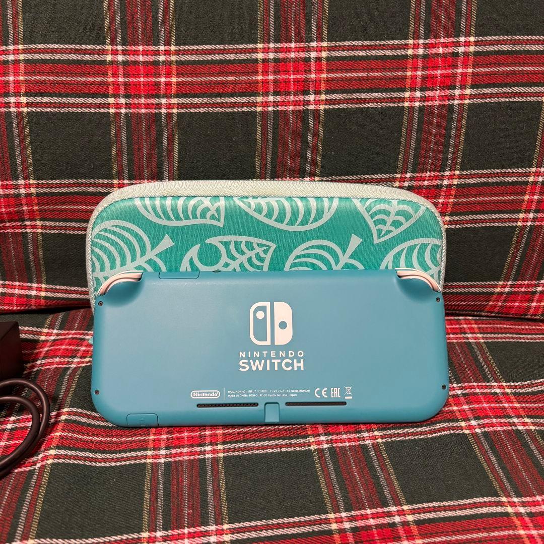 Nintendo Switch Lite ターコイズ 本体とケース