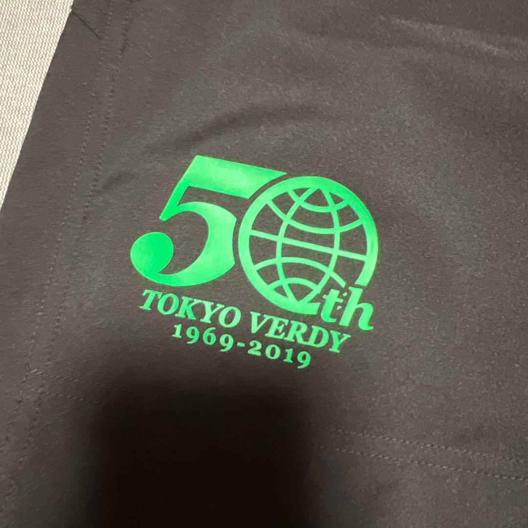 アスレタ 50周年記念 ハーフパンツ XO ブラック　東京ヴェルディ　インナー付