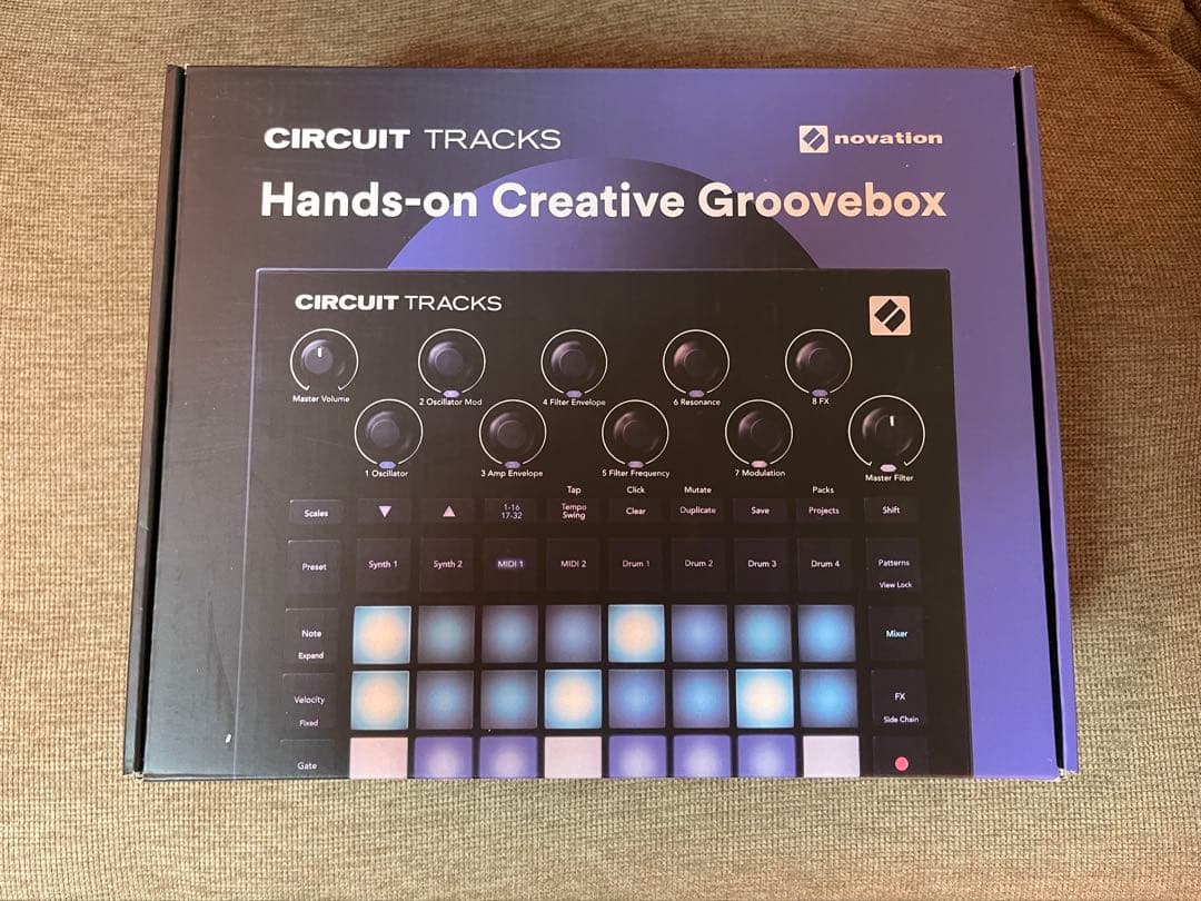 Novation Circuit Tracks グルーヴボックス