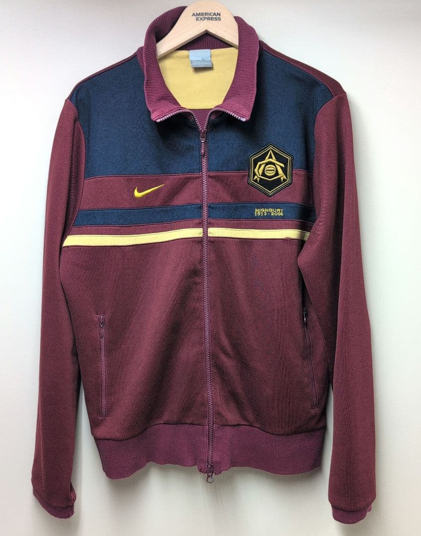 ヴィンテージ　アーセナル　Nike HIGHBURY ジャケット Lサイズ相当