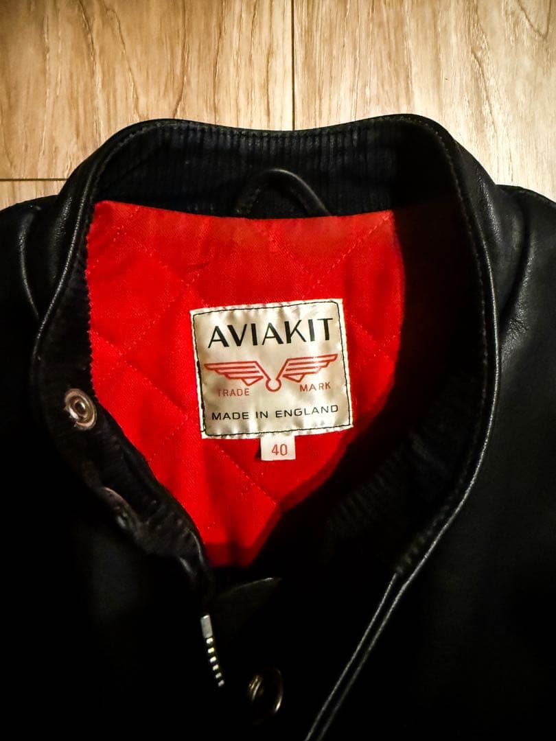 ［レア］LewisLeathersスーパースポーツマン40 パッチオプション