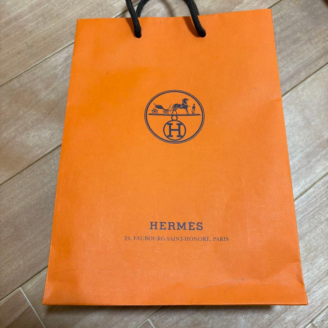 HERMES エルメス カレ・タオル タオルハンカチ