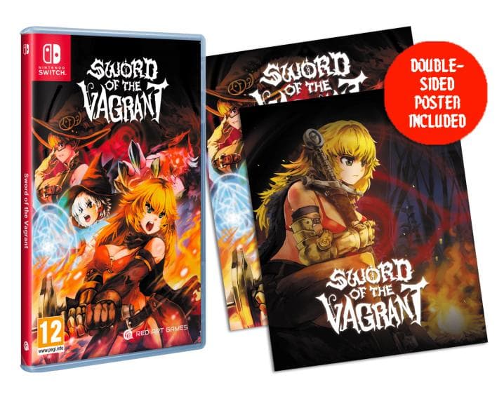 【新品／ポスター付】SWORD OF THE VAGRANT【switch】