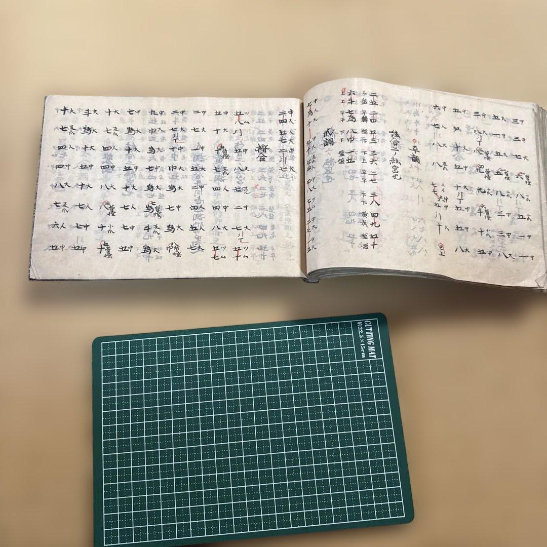 和綴　篳篥譜　原本　手書き譜面　墨書き【放出価格は2/28まで】