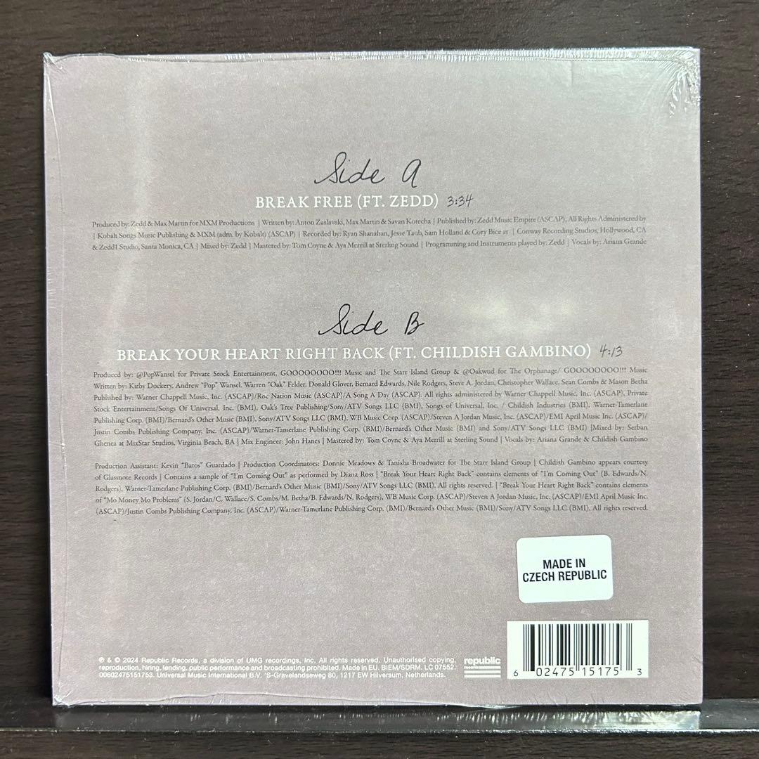 洋楽 Ariana Grande my everything 7\" bundle
