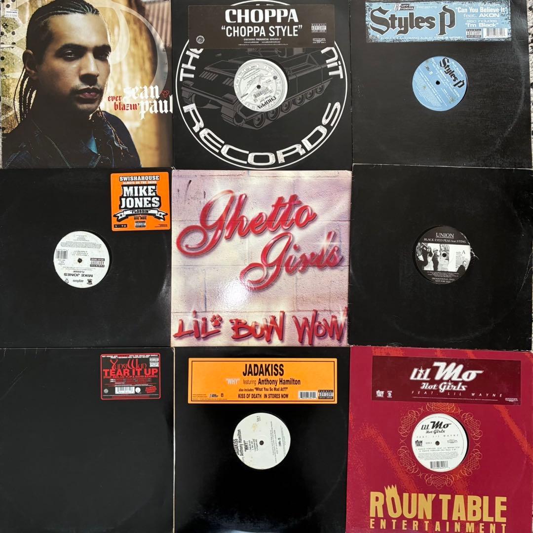 【値下げしました】レコードまとめ売り50枚セット⭐︎HIPHOP Ｒ&B②