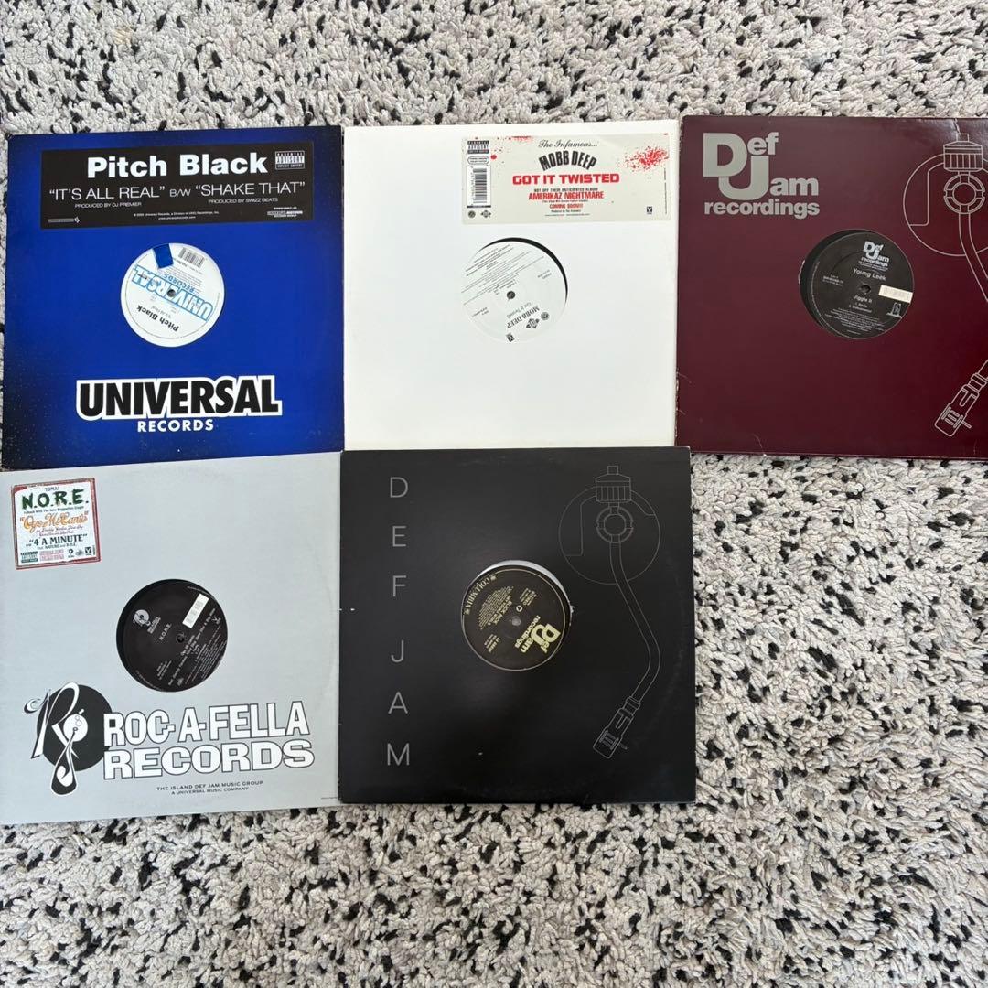 【値下げしました】レコードまとめ売り50枚セット⭐︎HIPHOP Ｒ&B②