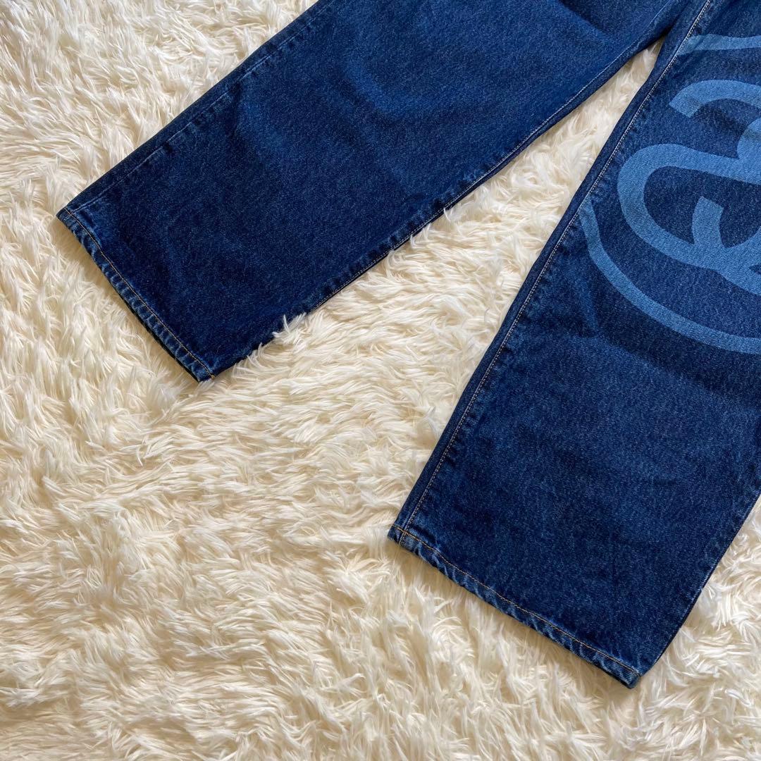 極美品 STUSSY ステューシー SS-LINK BIG OL JEANS