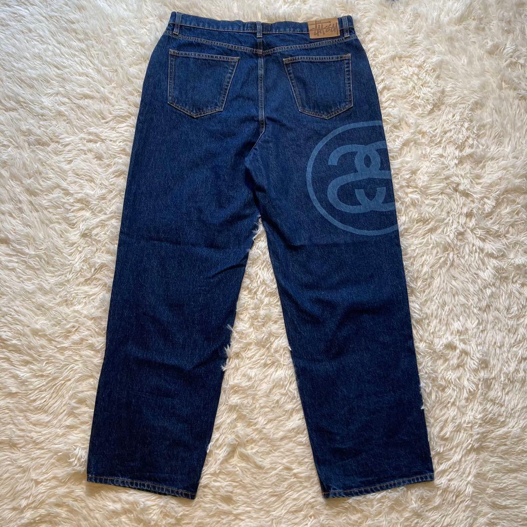 極美品 STUSSY ステューシー SS-LINK BIG OL JEANS