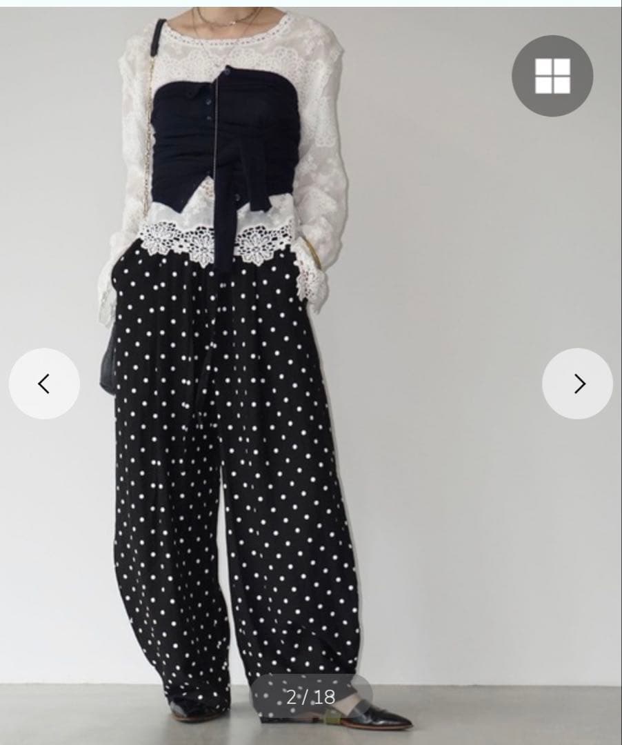 完売品　chuclla ニットビスチェ