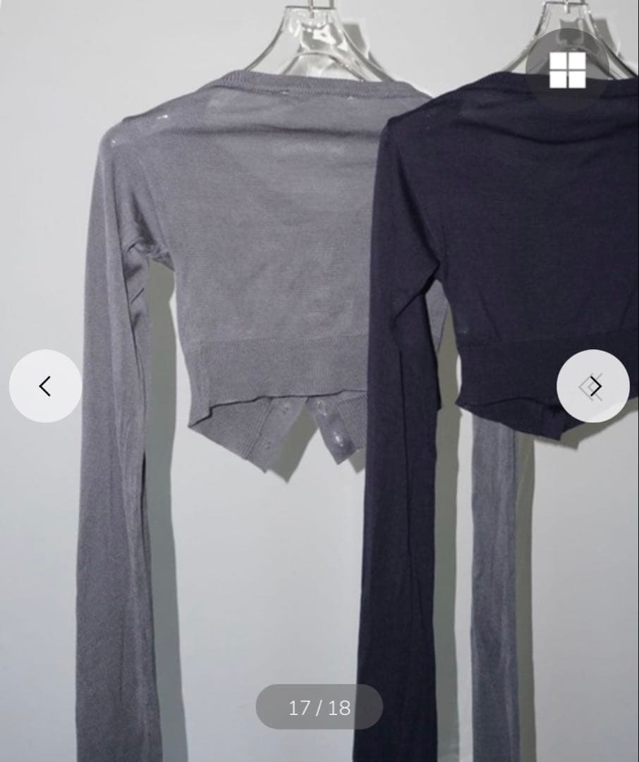 完売品　chuclla ニットビスチェ