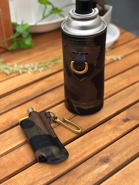セール★カモ柄★sotoスライドガストーチカバー&CB缶カバーセット