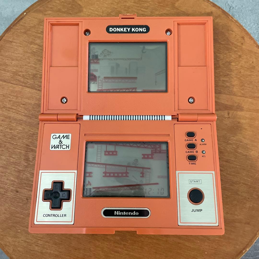 【動作品】任天堂　ドンキーコング　ゲーム&ウォッチ GAME&WATCH